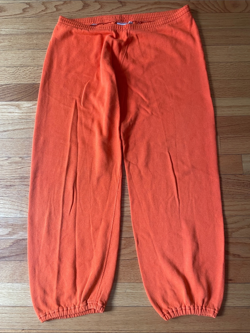 VTG joggers Orange Made in USA excellent condition